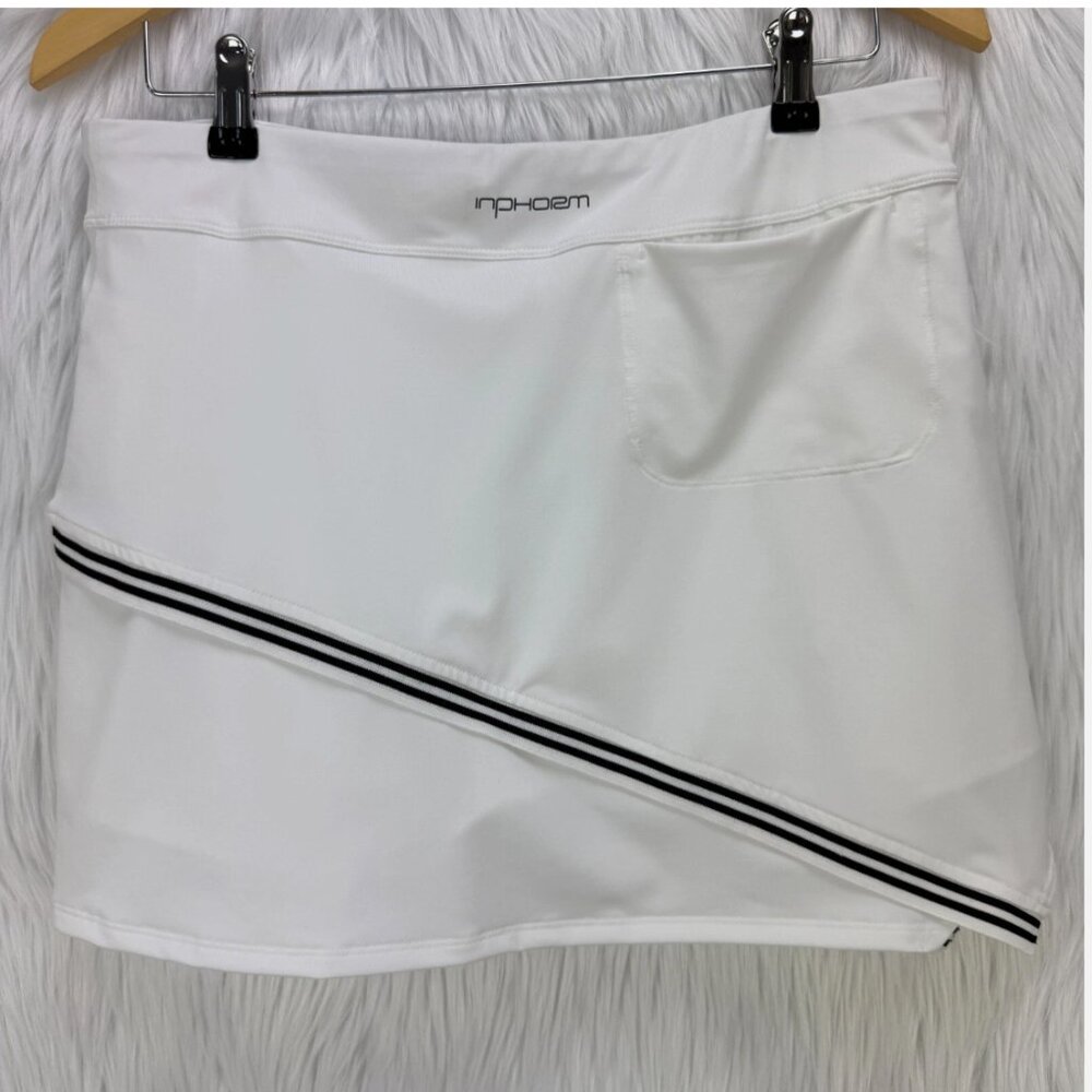 Inphorm Chloe Skirt Skort Asymmetrical Tennis Prep Pickleball Golf Activewear - Picture 8 of 16